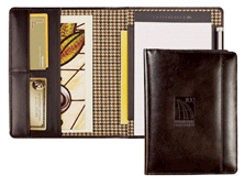 Mahogany Leather Jr. Promotional Padfolios