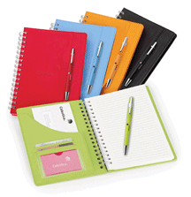 Spiral Lined Promotional Journals