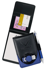 Vinyl 2-Tone Flash Drive Promotional Jotters