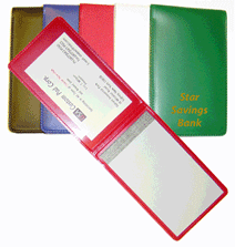 Vinyl Fold Over Promotional Jotters